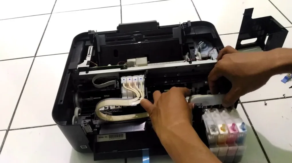 Cara Cleaning Printer Epson L1110