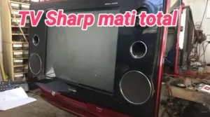 TV Sharp Mati Total Lampu Indikator Tidak Menyala