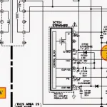 Skema TV Sharp IC TDA9381ps