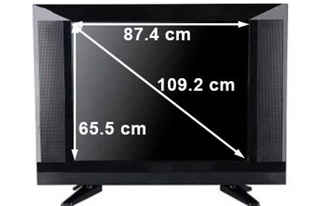 Ukuran TV 43 Inch Berapa Cm Berikut Ini Penjelasannya 2023