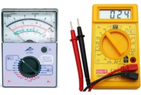 Perbedaan Multimeter Analog dan Digital