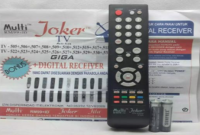 Kode Remote Joker Untuk Receiver Parabola