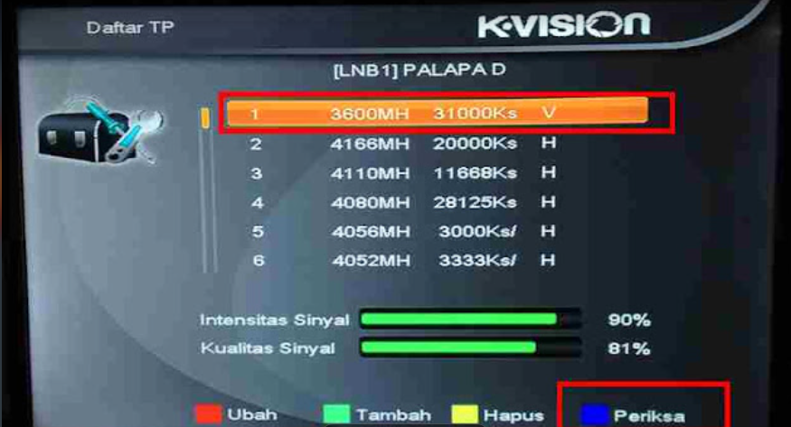 Cara Upgrade Firmware K Vision