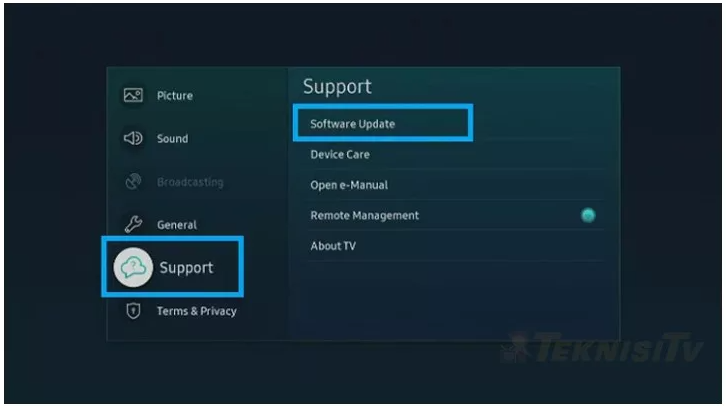 Cara Mengatasi Aplikasi Error Smart TV Samsung