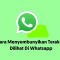 Cara Membekukan Terakhir Dilihat di WhatsApp Biasa