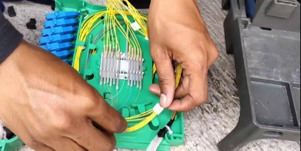 Cara Menyambung Kabel Fiber Optik Indihome
