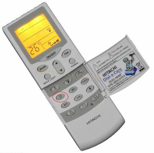 Kode Remote AC Hitachi