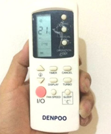Arti Simbol Remote AC Denpoo