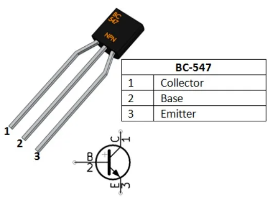 Persamaan Transistor BC547 SMD