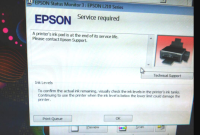 Cara Mengatasi Printer Epson Service Required