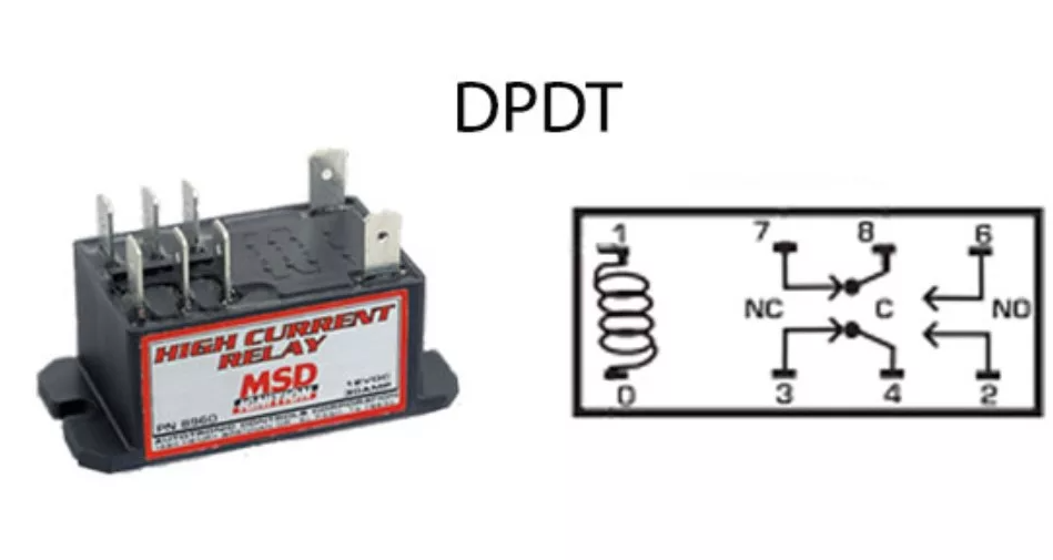 Cara Kerja Relay DPDT