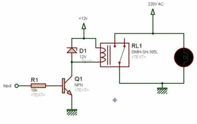 Penggunaan Transistor sebagai Saklar