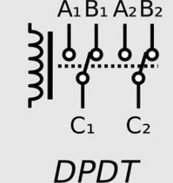 Cara Kerja Relay DPDT