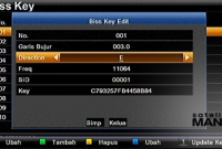 Cara Memasukan Biss Key Receiver K Vision