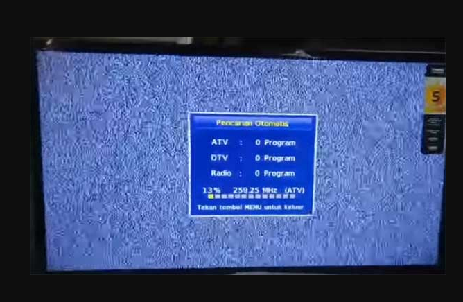 Cara Program TV Polytron