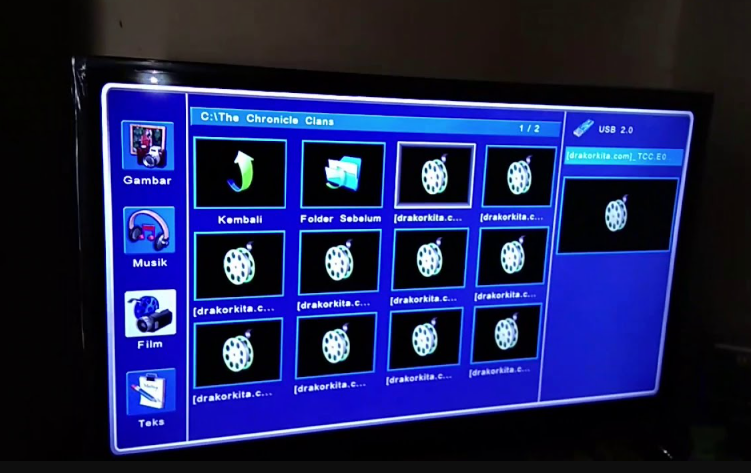 Cara Nonton Film dari USB di TV LG